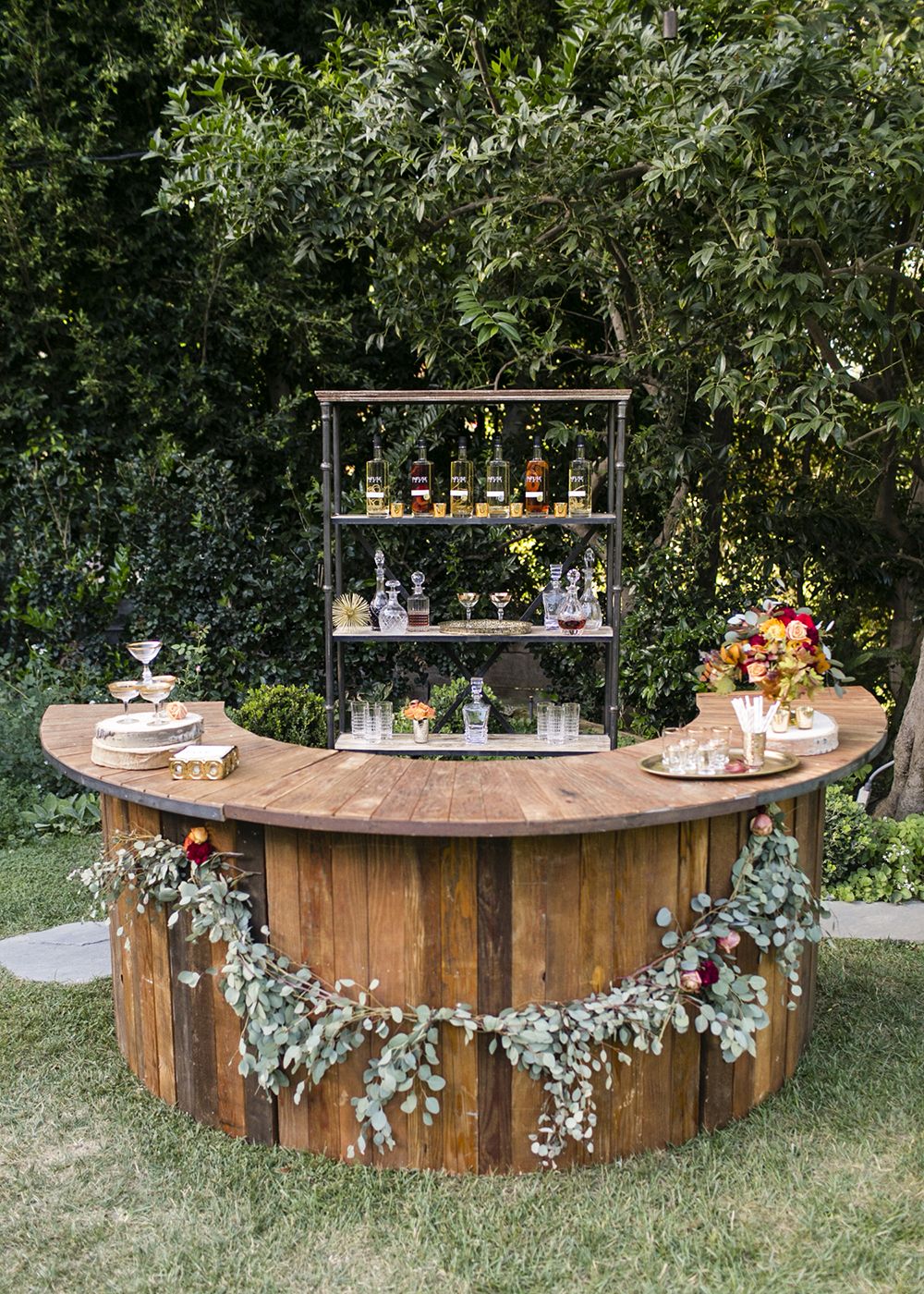 Garden Wedding Bar