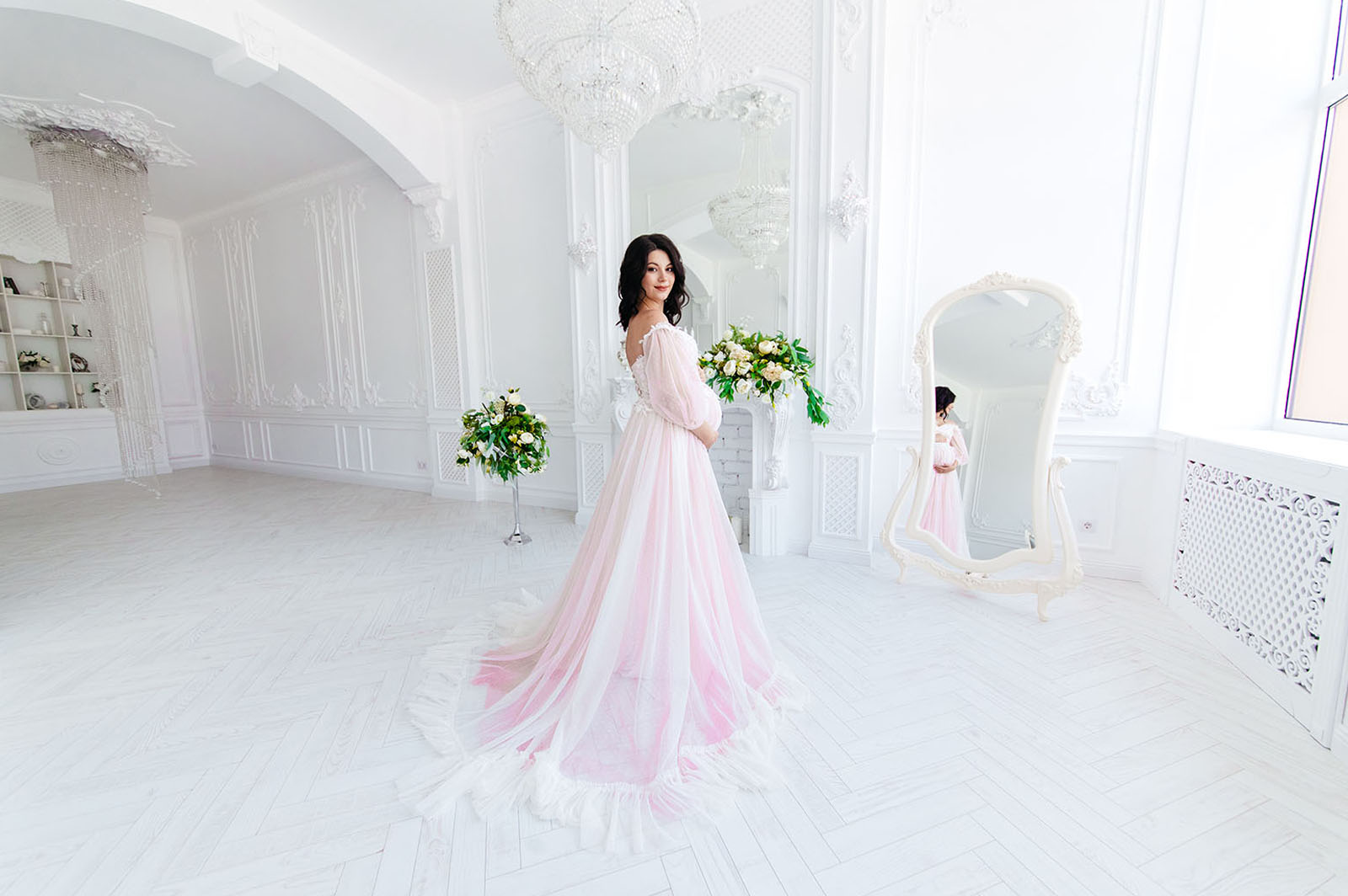 color wedding dress 1