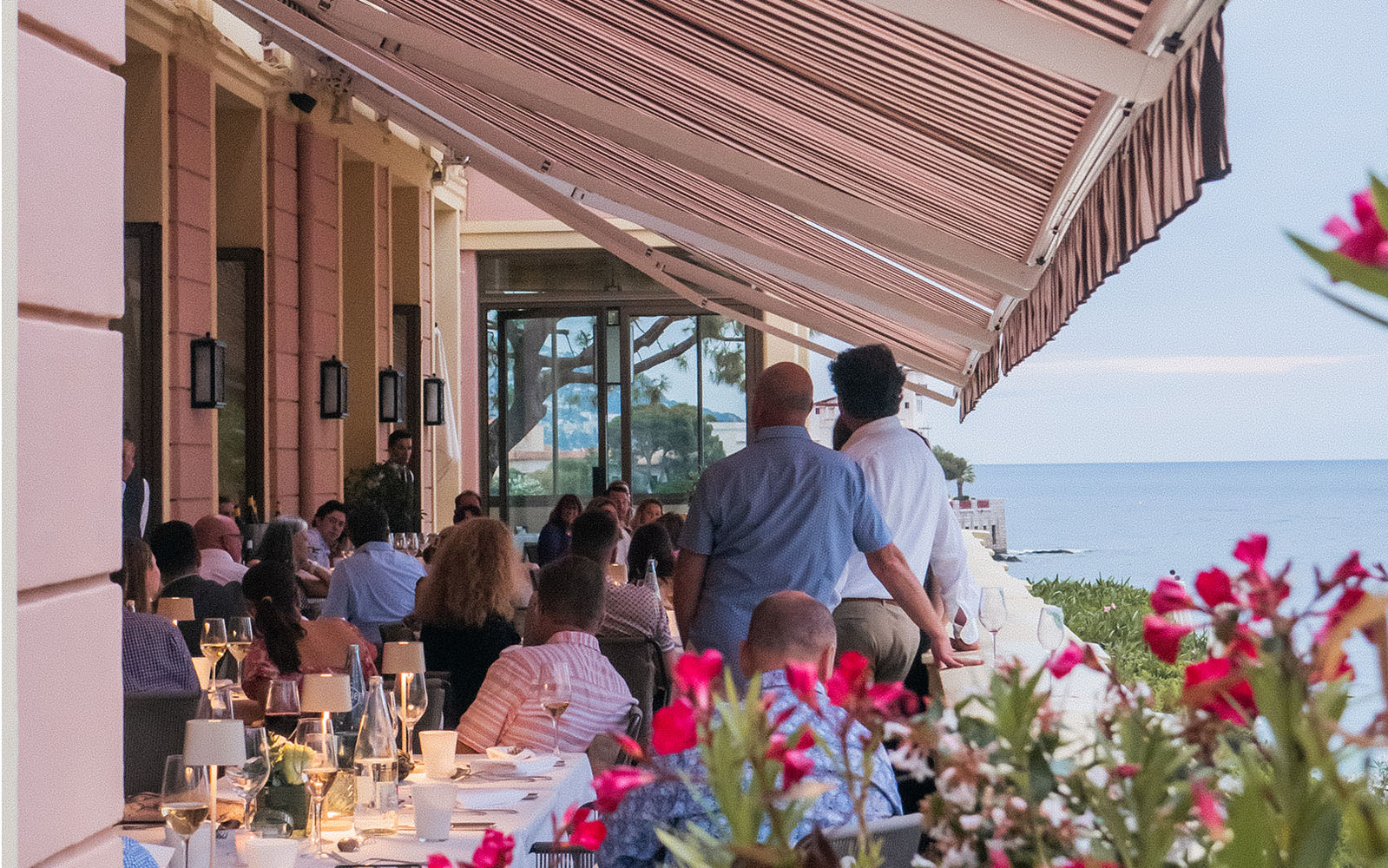 rench riviera sea view wedding